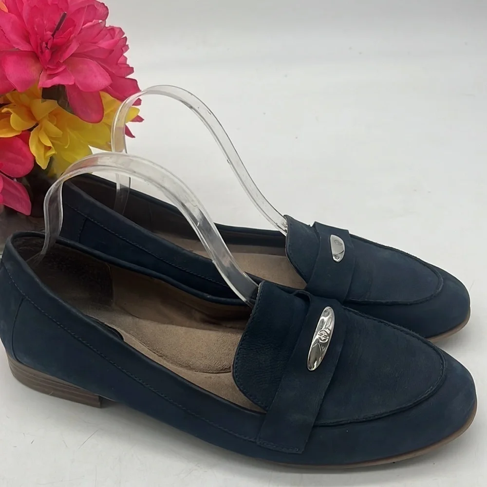 Giani Bernini Navy Blue Penny Loafer Size 11 MCH4325E